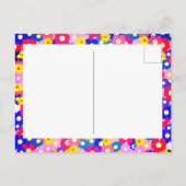 ベビーイン開花ベビーシャワー招待状 案内ポストカード (裏面)