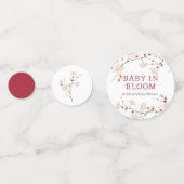 ベビーイン開花ベビーシャワー コンフェッティ (裏面)