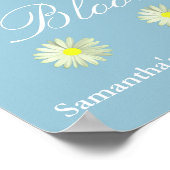 ベビーイン開花ベビーシャワー ポスター (角)