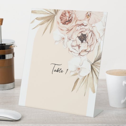 ベビーイン開花ベビーシャワー 台座サイン (インサイチュ)