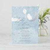 ベビーイン開花ラムボーイベビーシャワー招待状 招待状 (スタンド正面)