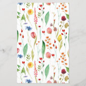 ベビーイン開花ワイルドフラワーキャンディバーラッパー チラシ (裏面)