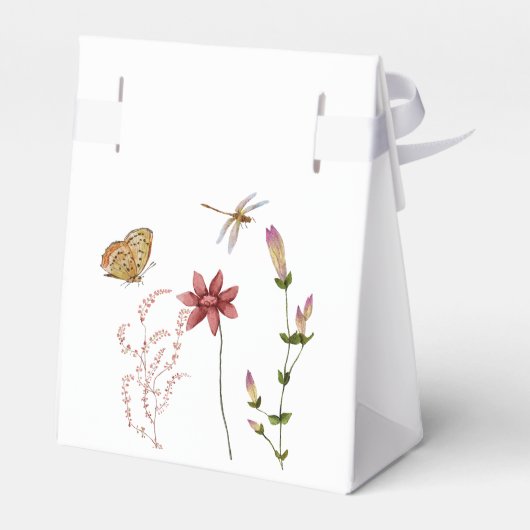 ベビーイン開花ワイルドフラワーマウブピンク フェイバーボックス (裏面サイド)