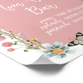 ベビーイン開花ワイルドフラワーモマオサバー ポスター (角)