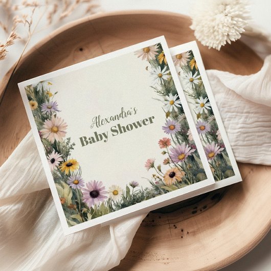 ベビーイン開花園 スタンダードカクテルナプキン