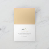 ベビーイン開花春ワイルドフラワーフローラ サンキューカード (内部)