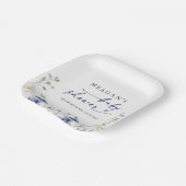 ベビーイン開花春ワイルドフラワーベビーシャワー ペーパープレート (傾斜あり)