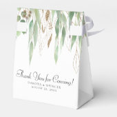 ベビーイン開花 |バルーンとユーカリ赤ちゃんシャワー フェイバーボックス (裏面サイド)