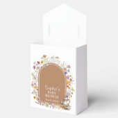 ベビーイン開花Boho Teaパーティーベビーシャワー フェイバーボックス (オープン)