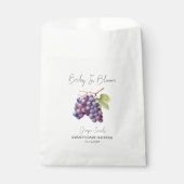ベビーイン開花Lグレープシーズベビーシャワー フェイバーバッグ (正面)