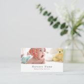 ベビーインCot,ベビーシッター,デイケア,子供部屋 名刺 (スタンド正面)