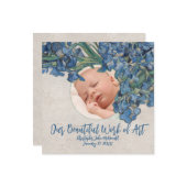 ベビーウィズバンゴッホアイリス カード (正面/裏面インサイチュ)