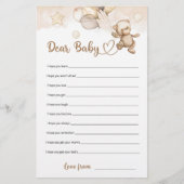 ベビーウィズ親愛ベビーベビーシャワーゲーム (正面)