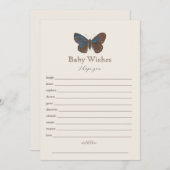 ベビーウィッシュベビーシャワー アドバイスカード (正面/裏面)