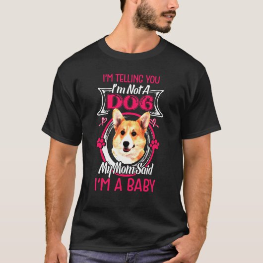 ベビーウェルシュコーギー Tシャツ (正面)