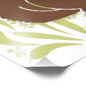 ベビーウォンバットオンオリーブ フォトプリント            (角)