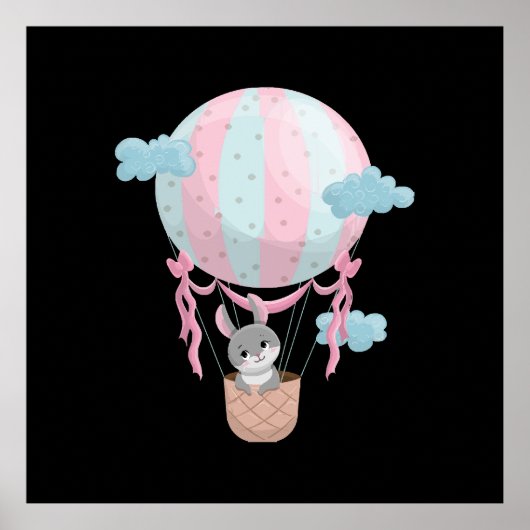 ベビーウサギ ポスター (正面)