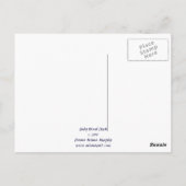 ベビーウッドアヒル ポストカード (裏面)