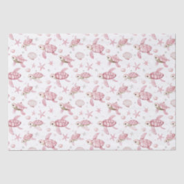 ベビーウミガメとベビー 薄葉紙