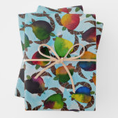 ベビーウミガメのラッピング紙 ラッピングペーパーシート (インサイチュ)