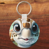 ベビーウミガメ キーホルダー (正面)