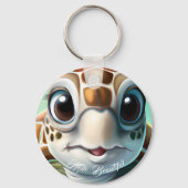 ベビーウミガメ キーホルダー (裏面)