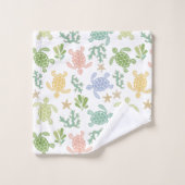 ベビーウミガメ バスタオルセット (ウォッシュタオル)