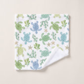 ベビーウミガメ バスタオルセット (ウォッシュタオル)