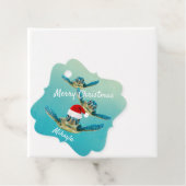 ベビーウミガメinサンタハッツ フェイバータグ (インサイチュ)