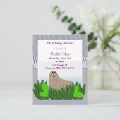 ベビーウラスベビーシャワー招待状 招待状 (スタンド正面)