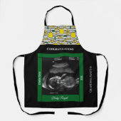 ベビーウルトラサウンドおめでとうおばあちゃん エプロン (正面)