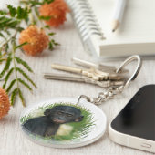 ベビーエイプインザグラス キーホルダー (正面右)