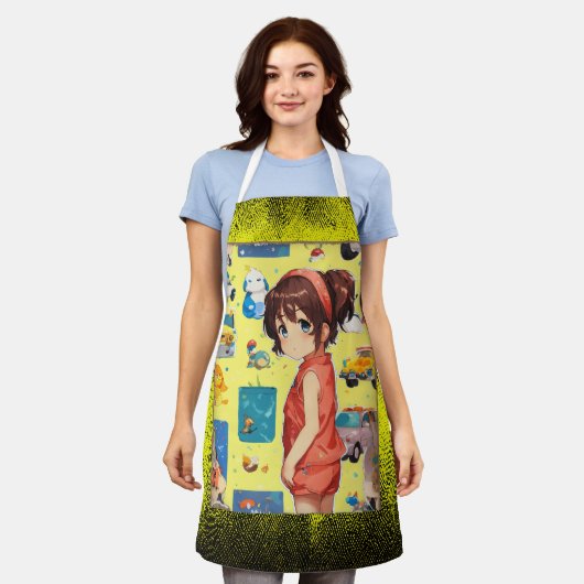 ベビーエプロン エプロン (着用した状態)