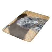 ベビーエミュー顔 バスマット (アングル)