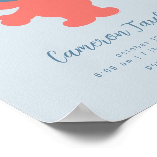 ベビーエルモ |ベビー誕生の状態 ポスター (角)