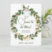 ベビーエレガントが妊娠告知カードを明らかにする シーズンカード (スタンド正面)