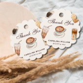 ベビーエレガントはコーヒーの赤ちゃんシャワーを醸造している フェイバータグ