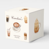 ベビーエレガントはコーヒーの赤ちゃんシャワーを醸造している フェイバーボックス (正面サイド)