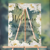 ベビーエレガントイン開花フローラベビーショウェ アクリルサイン (ニュートラル)