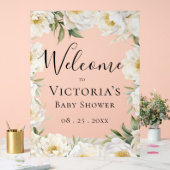 ベビーエレガントイン開花フローラベビーショウェ アクリルサイン (ウェディング)