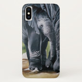 ベビーエレファントグレイケイト Case-Mate iPhoneケース (裏面)