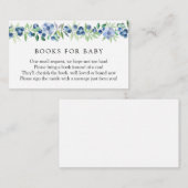 ベビーエンクロージャカードのブルーベリーの本 エンクロージャーカード (正面/裏面)