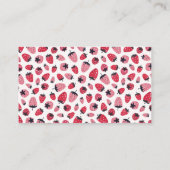 ベビーエンクロージャカードベリーベビーシャワー用の本 エンクロージャーカード (裏面)