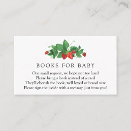 ベビーエンクロージャカード用いちご本 エンクロージャーカード