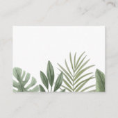 ベビーエンクロージャカード用のサファリ本 エンクロージャーカード (裏面)