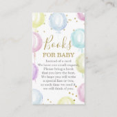 ベビーエンクロージャカード用パステル風船ブック エンクロージャーカード (正面)