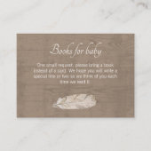 ベビーエンクロージャカード用ブッ素朴ク – Woodland Ba エンクロージャーカード (正面)