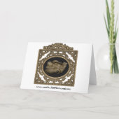 ベビーエンジェルウィングズが手で眠る シーズンカード (裏面)