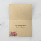 ベビーエンジェルクリスマスグリーティングカード カード (内部)