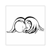 ベビーエンジェルゴムスタンプ ラバースタンプ (インプリント)